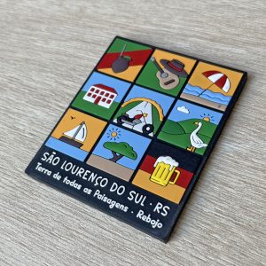 Ímã Borracha Paisagens