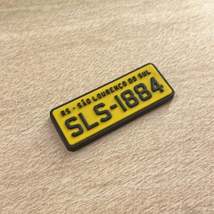 Ímã Borracha Placa
