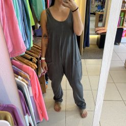 Macacão Estonado Chumbo