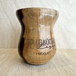 Cuia de Madeira Gaúcho da Lagoa