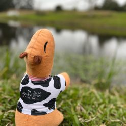 Capivara de Pelúcia - De Boa no Açude Rebojo