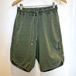 Bermuda Moletom Rebojo - Verde Militar Estonada
