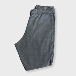 Bermuda Short Moletom Rebojo - Chumbo Estonada