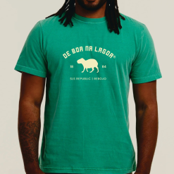 Camiseta Capivara SLS Republic Verde Bandeira Estonado | Rebojo®