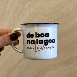 Caneca Esmaltada 150ml De Boa na Lavoura - Rebojo®