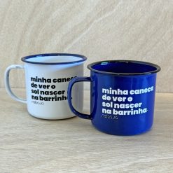 Caneca Esmaltada 300ml Barrinha