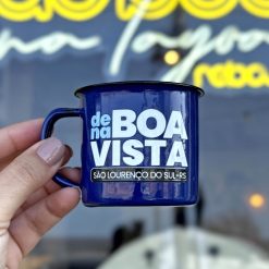 Caneca Esmaltada 150ml Coleção "De Boa no Interior"