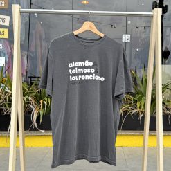 Camiseta Alemão Teimoso - Chumbo Estonado | Rebojo®