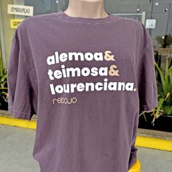 Camiseta Alemoa Teimosa - Roxo Estonado | Rebojo®