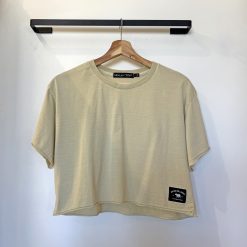 Cropped Estonado Palha | Rebojo®