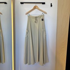 Saia Longa Estonada Palha | Rebojo®