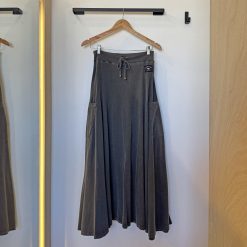 Saia Longa Estonada Chumbo | Rebojo®