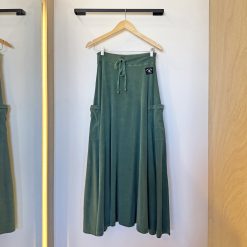Saia Longa Estonada Verde | Rebojo®