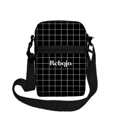 Shoulder Bag Grid Preto | Rebojo®