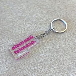 Chaveiro Acrílico Alemoa Teimosa
